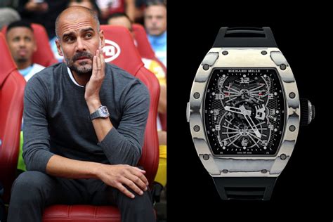 guardiola richard mille|pep guardiola manchester city watch.